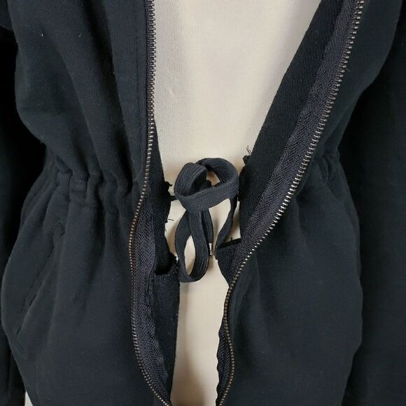 Rail black long zip up blax. Oversized - Picture 8 of 8